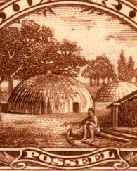 Stamps Native Huts